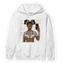 Off Noir 3s Hoodie Match Black Magic Girl Selfie - NastyJamz