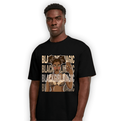 Palomino 3s T Shirt Match Black Magic Girl Selfie - NastyJamz