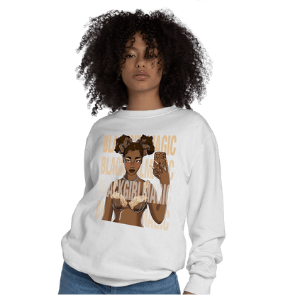 Palomino 3s Sweatshirt Match Black Magic Girl Selfie - NastyJamz