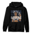 White Navy 3s Hoodie Match Black Magic Girl Selfie - NastyJamz