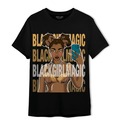 Cacao Wow 4s T Shirt Match Black Magic Girl Selfie - NastyJamz