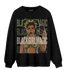 SE Craft Medium Olive 4s Sweatshirt Match Black Magic Girl Selfie - NastyJamz