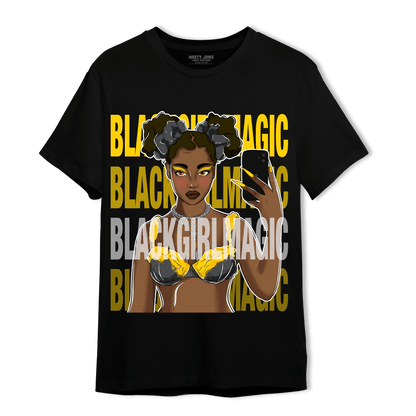 Thunder 4s T Shirt Match Black Magic Girl Selfie - NastyJamz