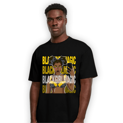 Thunder 4s T Shirt Match Black Magic Girl Selfie - NastyJamz