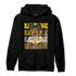 Thunder 4s Hoodie Match Black Magic Girl Selfie - NastyJamz