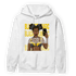 Thunder 4s Hoodie Match Black Magic Girl Selfie - NastyJamz