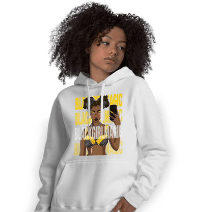 Thunder 4s Hoodie Match Black Magic Girl Selfie - NastyJamz