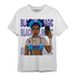 Aqua 6s T Shirt Match Black Magic Girl Selfie - NastyJamz