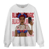 Playoffs 8s Sweatshirt Match Black Magic Girl Selfie - NastyJamz