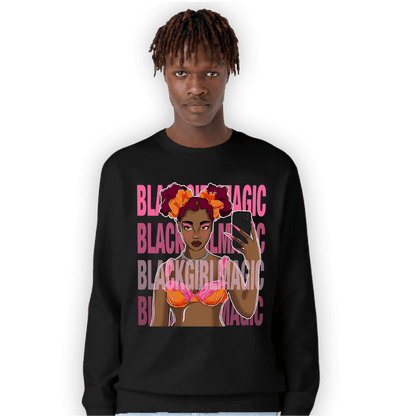 SB Dunk Blossom Sweatshirt Match Black Magic Girl Selfie - NastyJamz