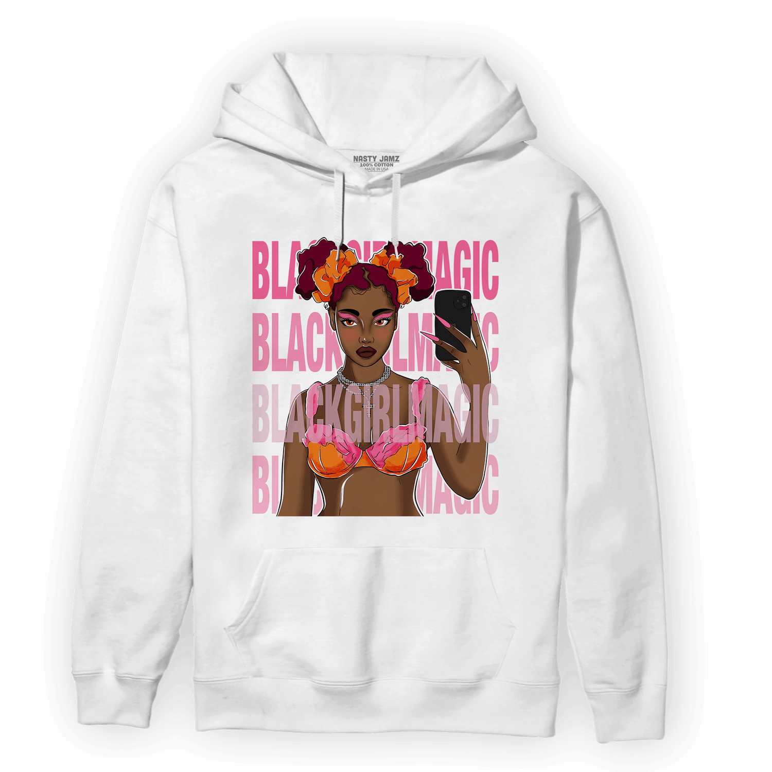 SB Dunk Blossom Hoodie Match Black Magic Girl Selfie - NastyJamz