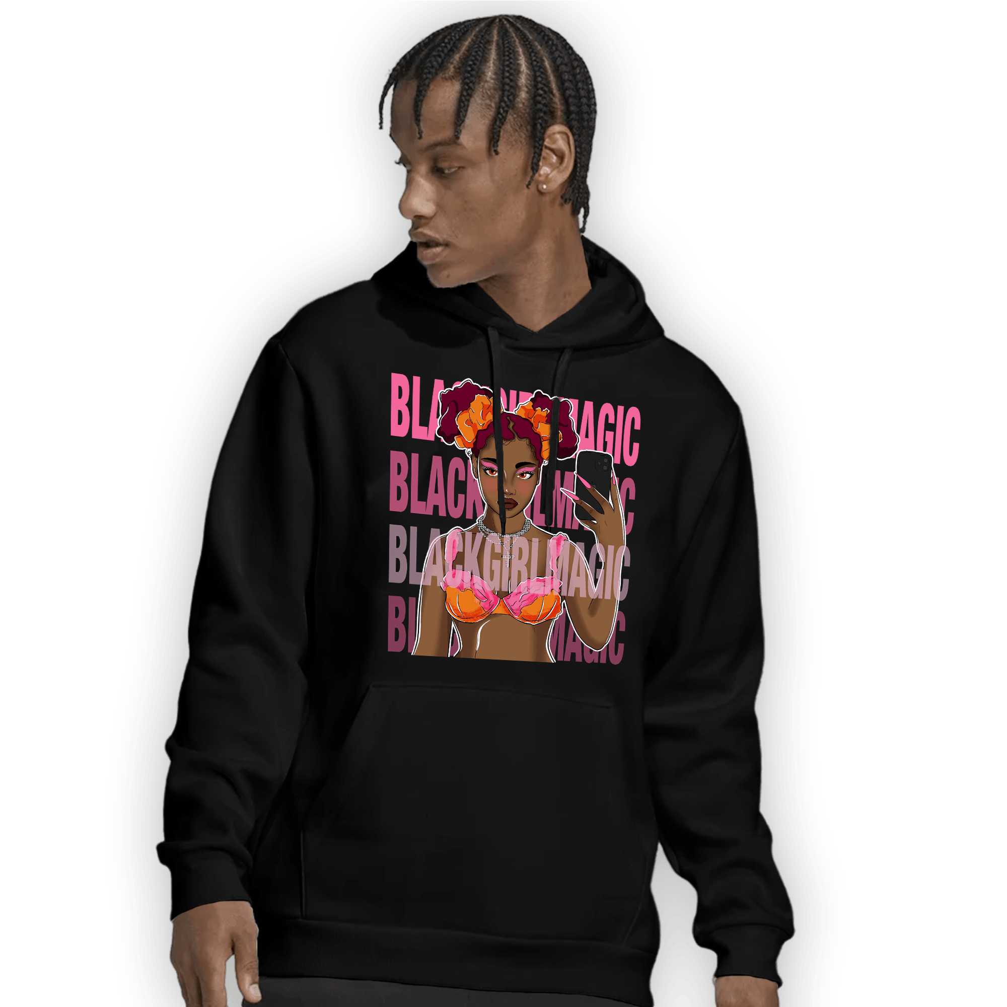 SB Dunk Blossom Hoodie Match Black Magic Girl Selfie - NastyJamz