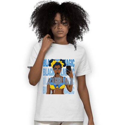 SB Dunk Bubbles T Shirt Match Black Magic Girl Selfie - NastyJamz