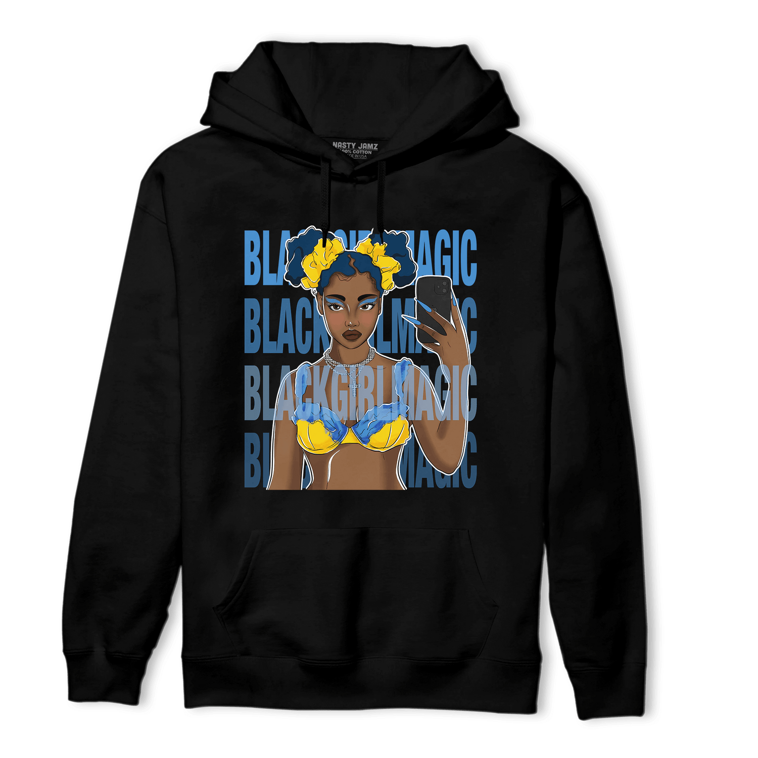 SB Dunk Bubbles Hoodie Match Black Magic Girl Selfie - NastyJamz