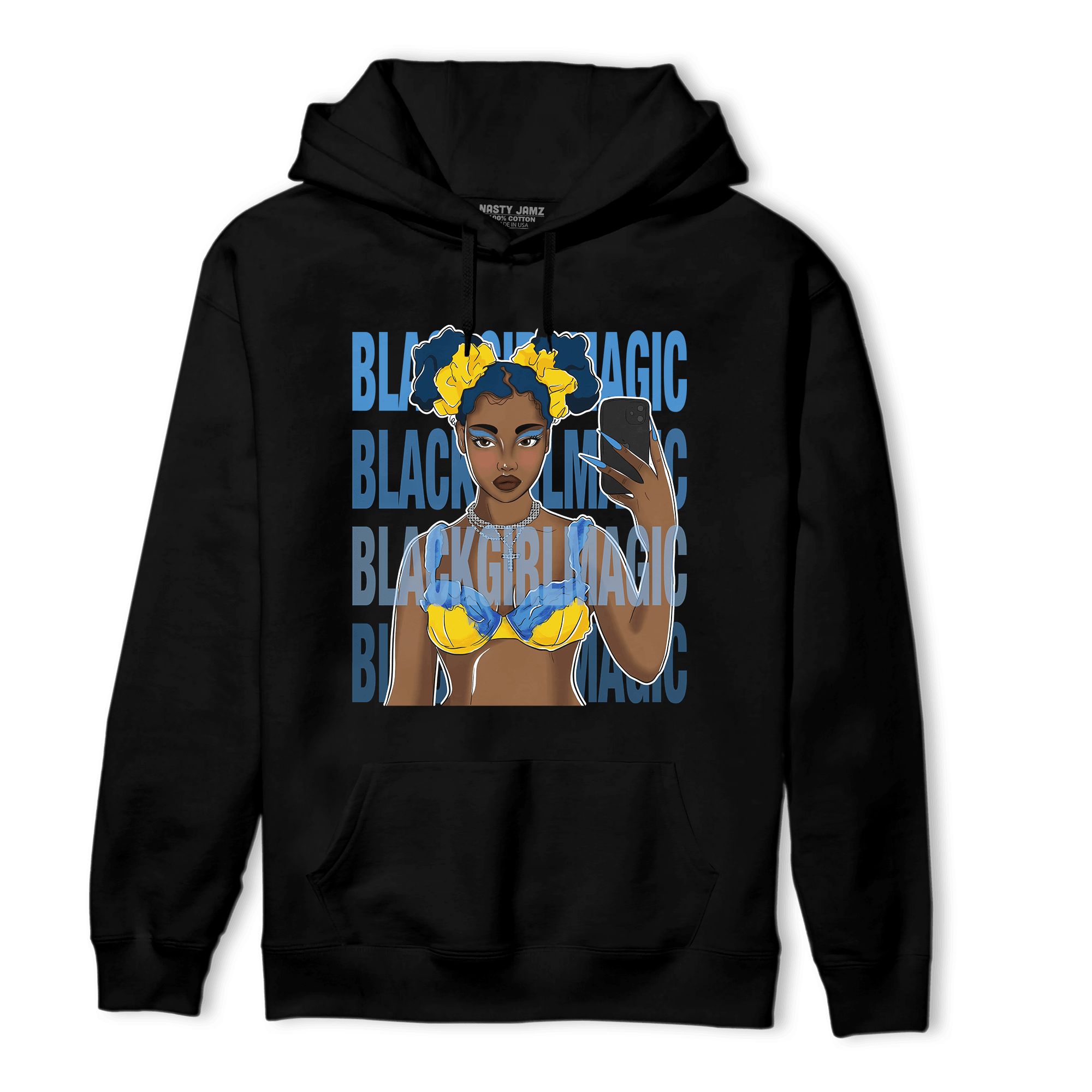 SB Dunk Bubbles Hoodie Match Black Magic Girl Selfie - NastyJamz