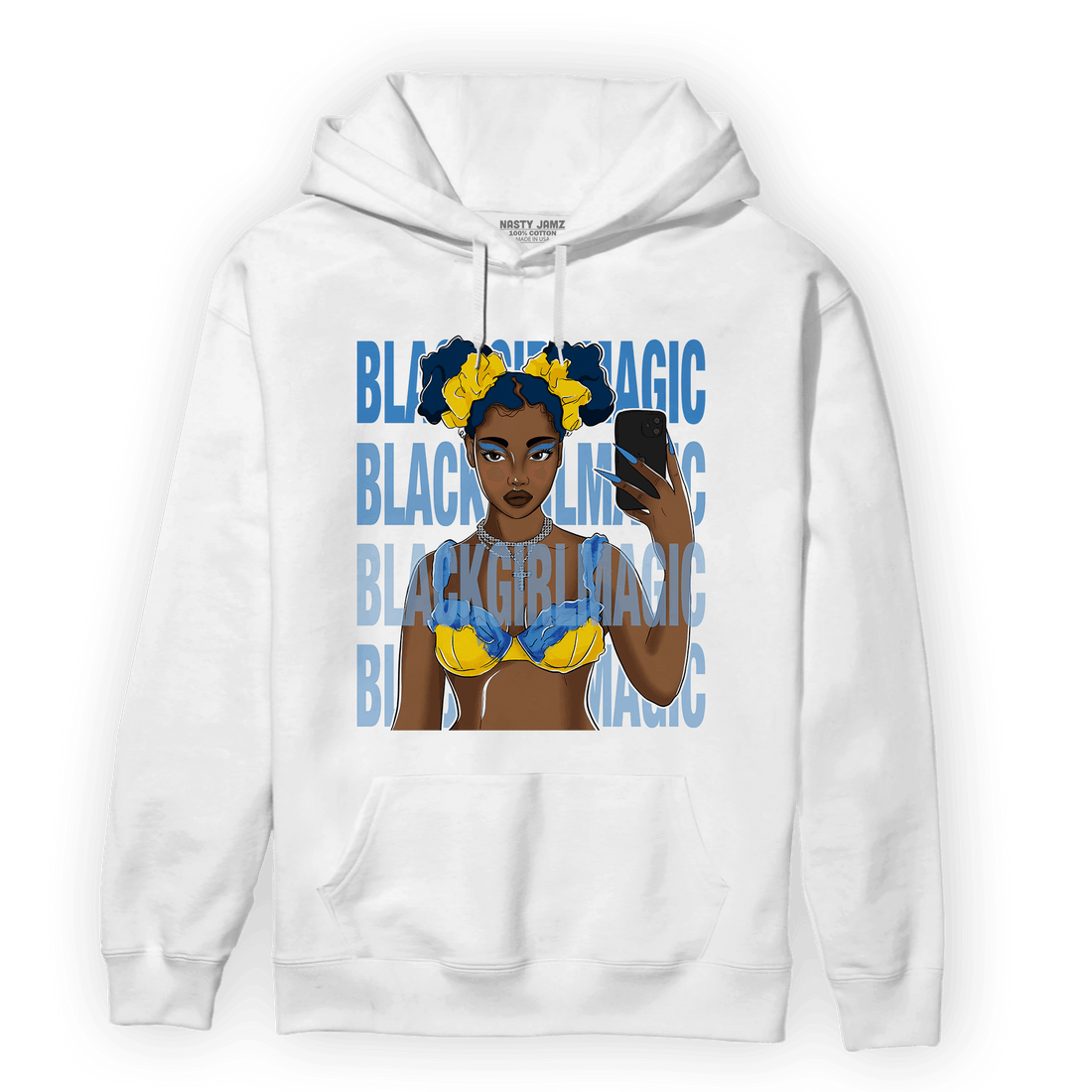 SB Dunk Bubbles Hoodie Match Black Magic Girl Selfie - NastyJamz