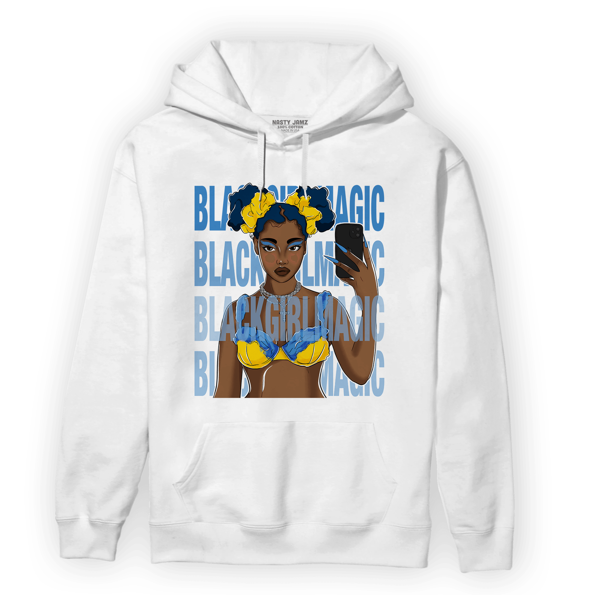 SB Dunk Bubbles Hoodie Match Black Magic Girl Selfie - NastyJamz