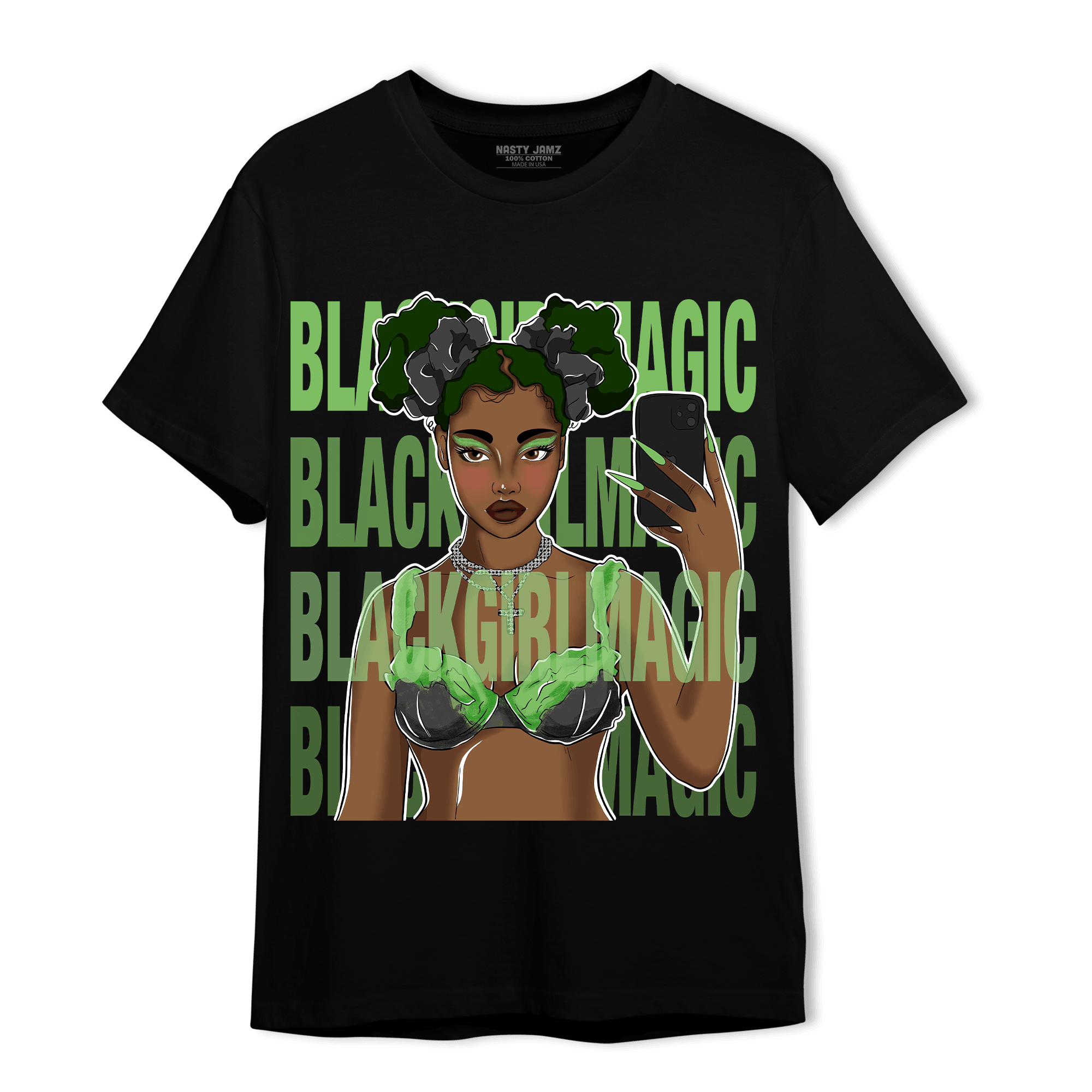 SB Dunk Buttercup T Shirt Match Black Magic Girl Selfie - NastyJamz