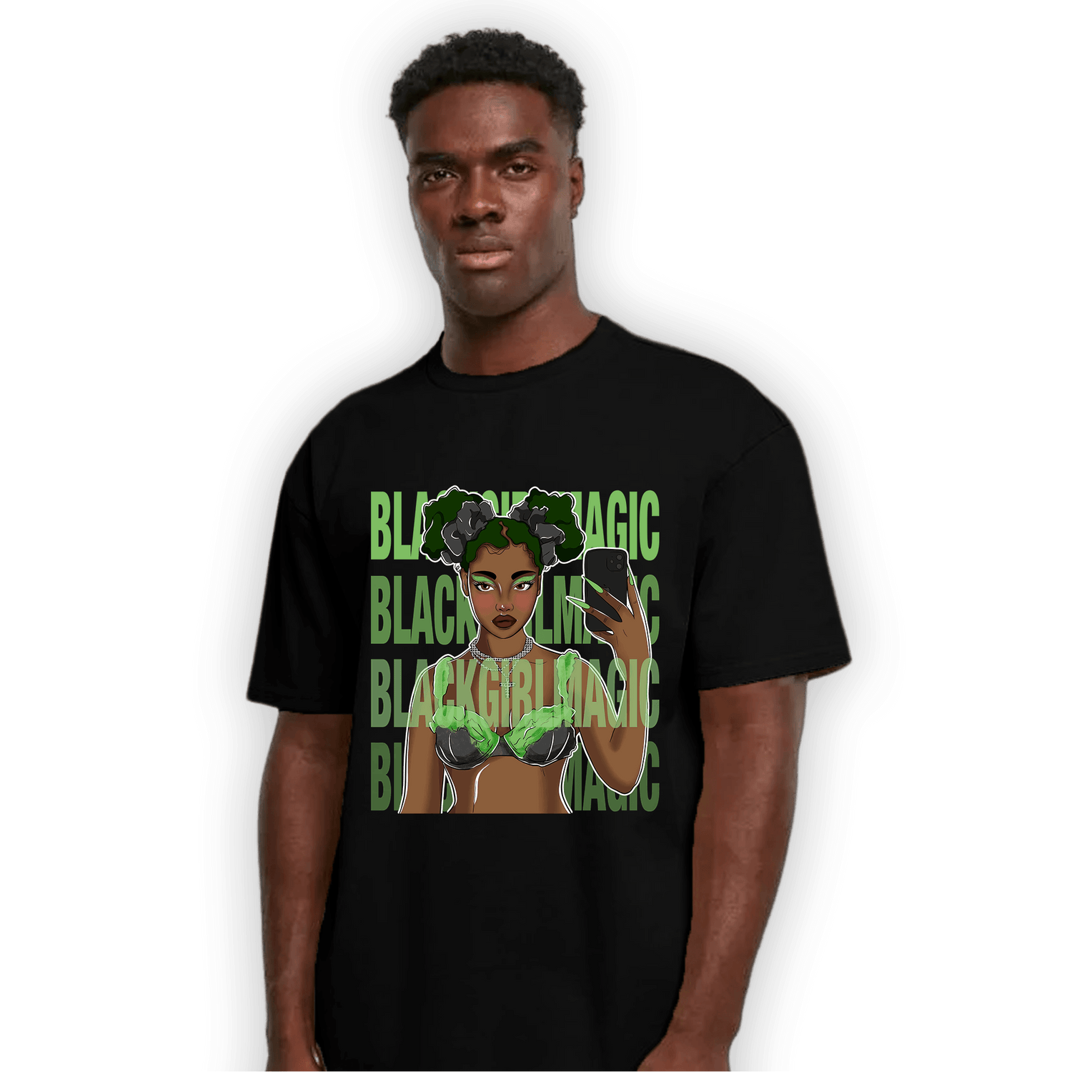 SB Dunk Buttercup T Shirt Match Black Magic Girl Selfie - NastyJamz