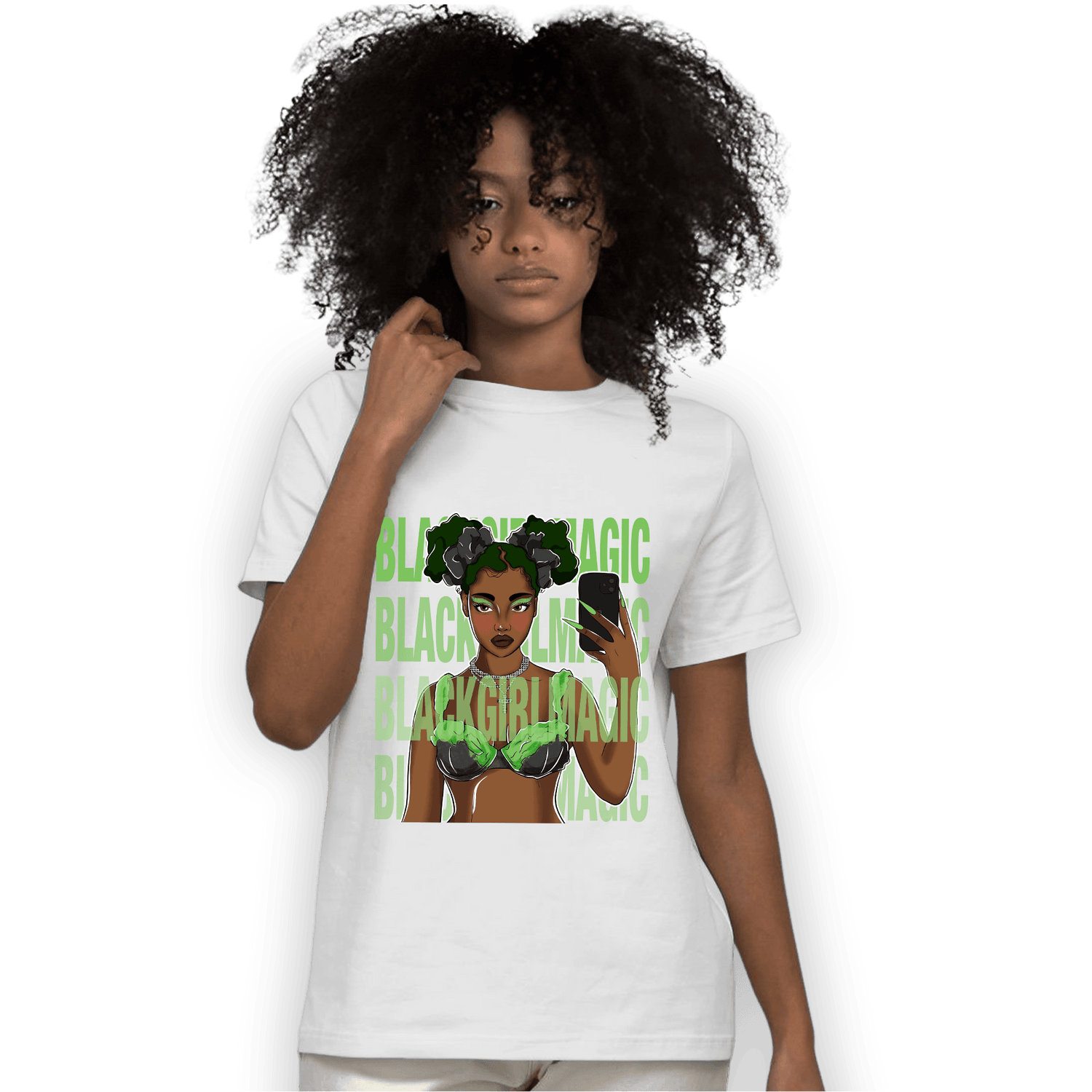 SB Dunk Buttercup T Shirt Match Black Magic Girl Selfie - NastyJamz