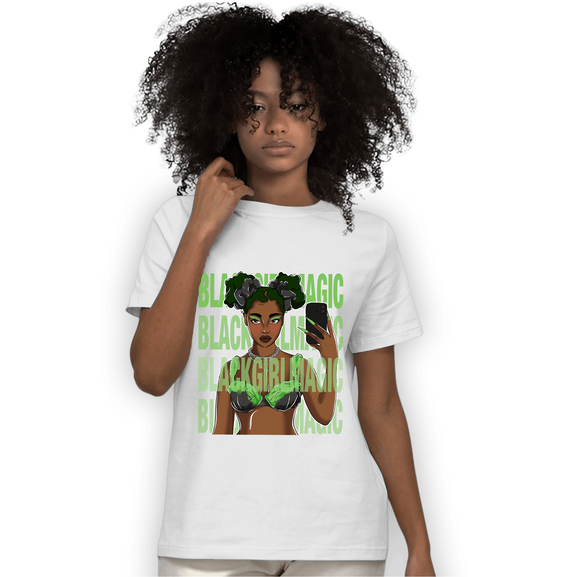 SB Dunk Buttercup T Shirt Match Black Magic Girl Selfie - NastyJamz
