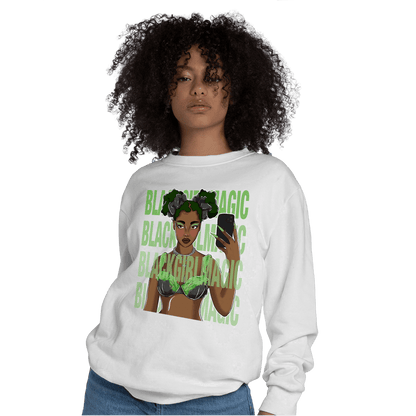 SB Dunk Buttercup Sweatshirt Match Black Magic Girl Selfie - NastyJamz