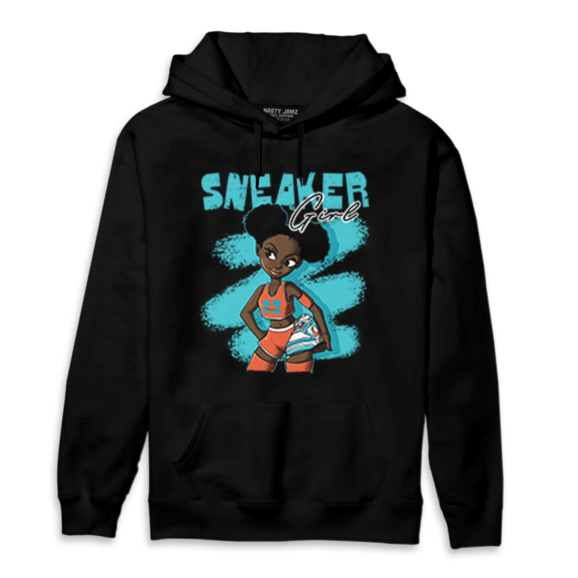 Dunk Low Dolphins Hoodie Match Black Sneaker Girl - NastyJamz