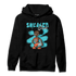 Dunk Low Dolphins Hoodie Match Black Sneaker Girl - NastyJamz