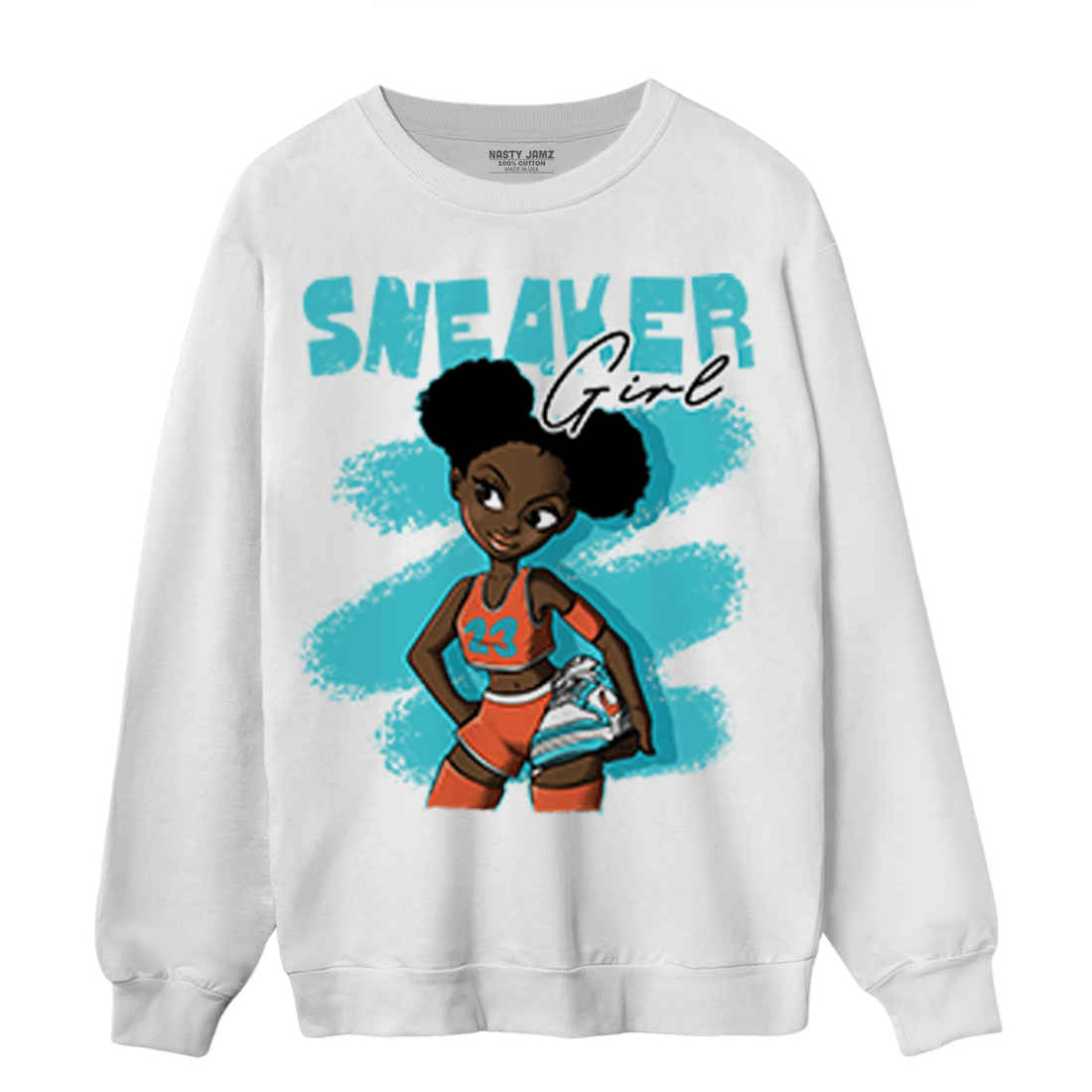 Dunk Low Dolphins Sweatshirt Match Black Sneaker Girl - NastyJamz