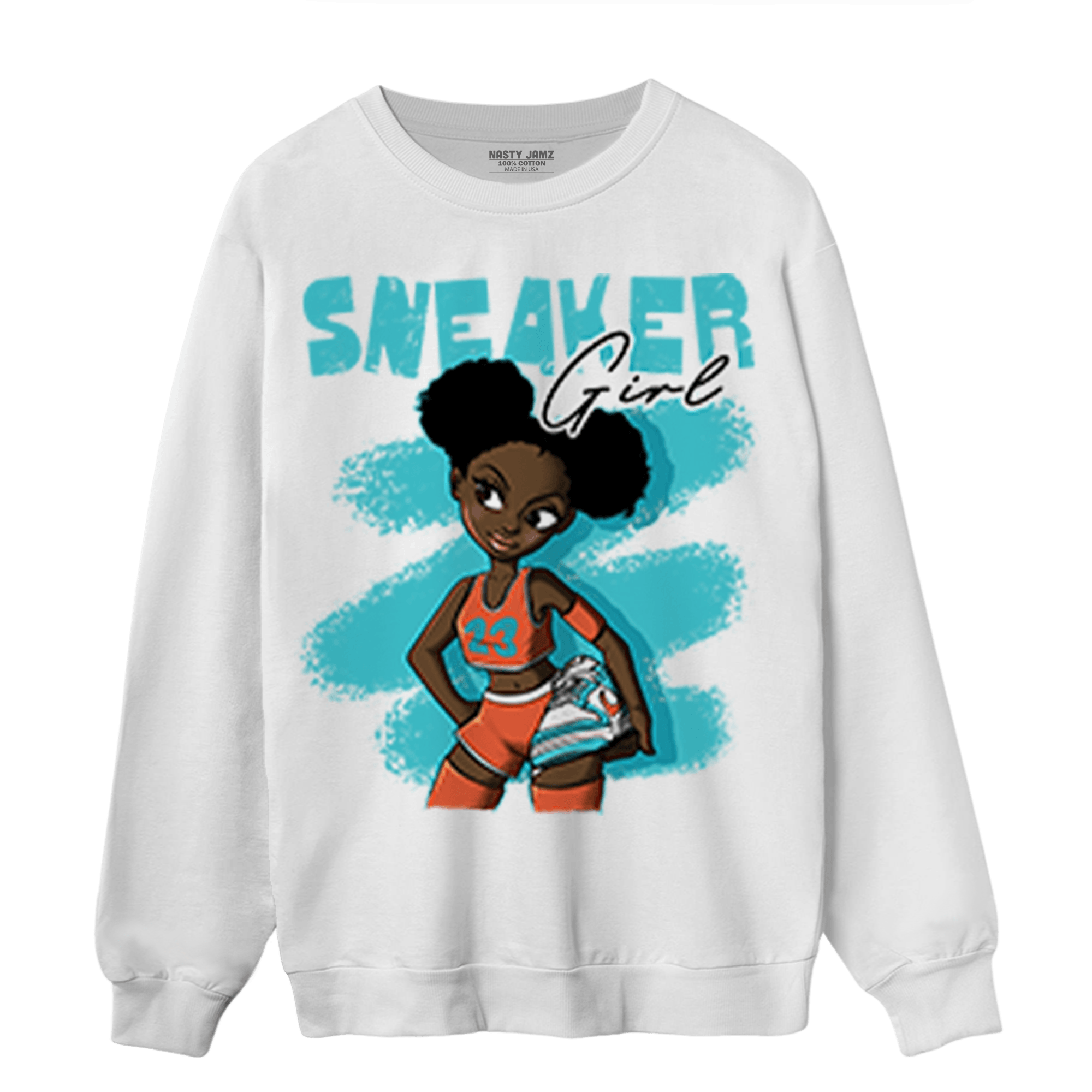Dunk Low Dolphins Sweatshirt Match Black Sneaker Girl - NastyJamz