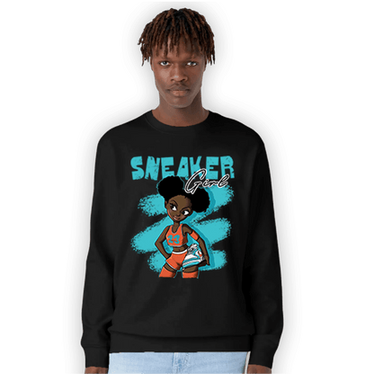 Dunk Low Dolphins Sweatshirt Match Black Sneaker Girl - NastyJamz