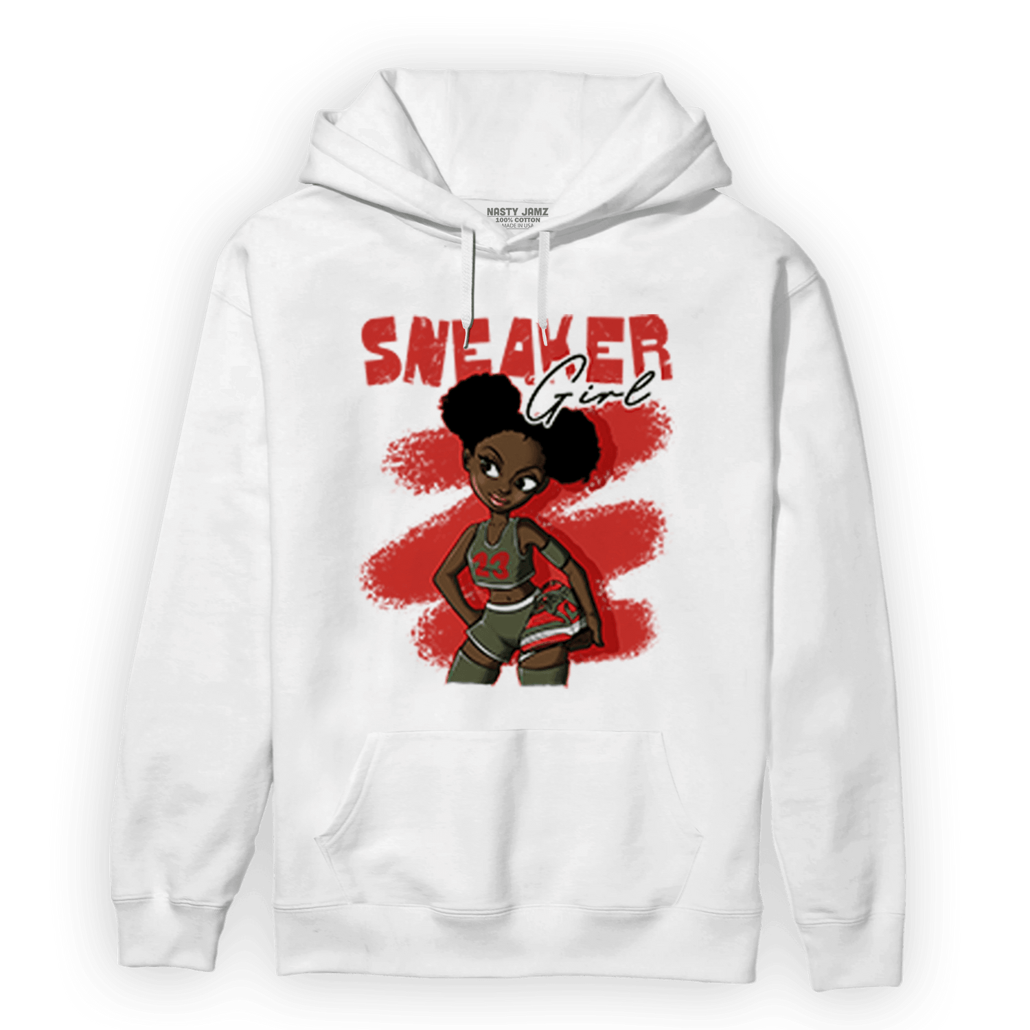Dunk Low Mystic Red Hoodie Match Black Sneaker Girl - NastyJamz