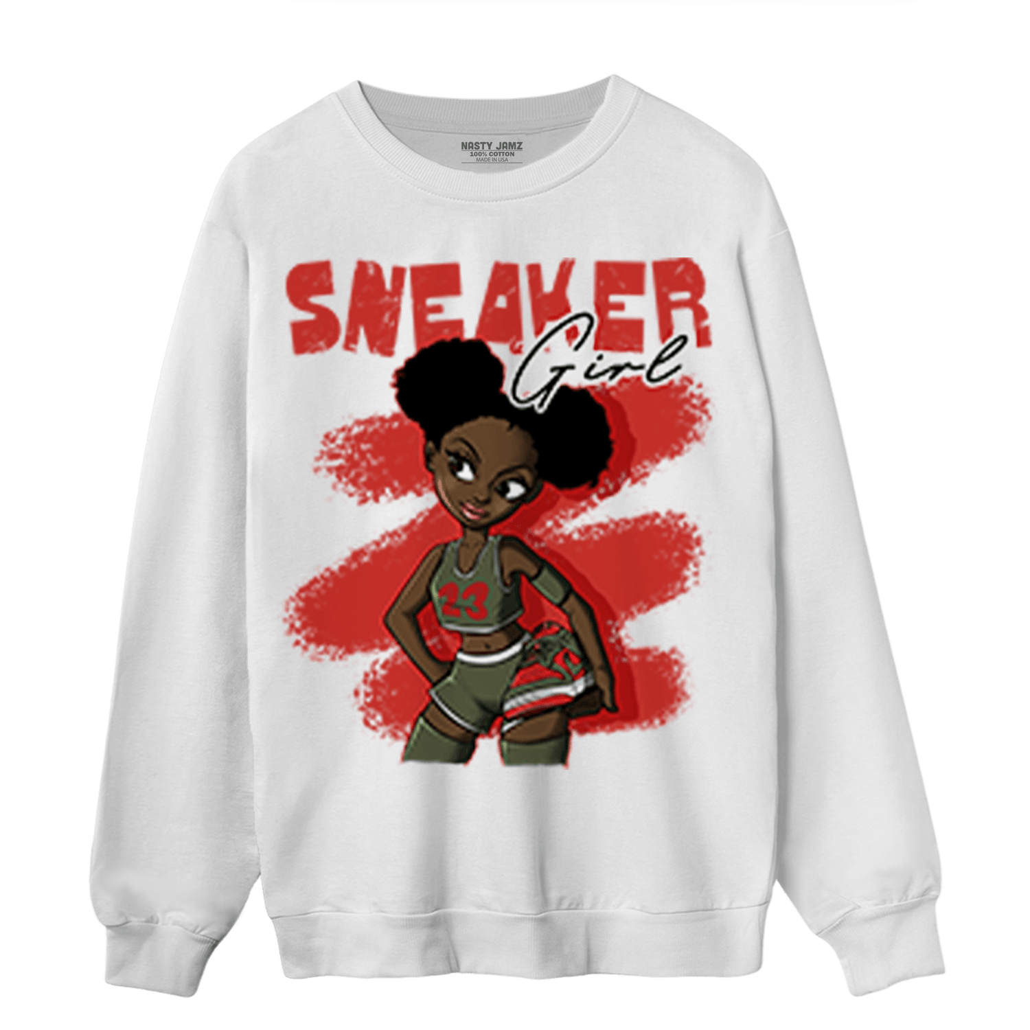 Dunk Low Mystic Red Sweatshirt Match Black Sneaker Girl - NastyJamz