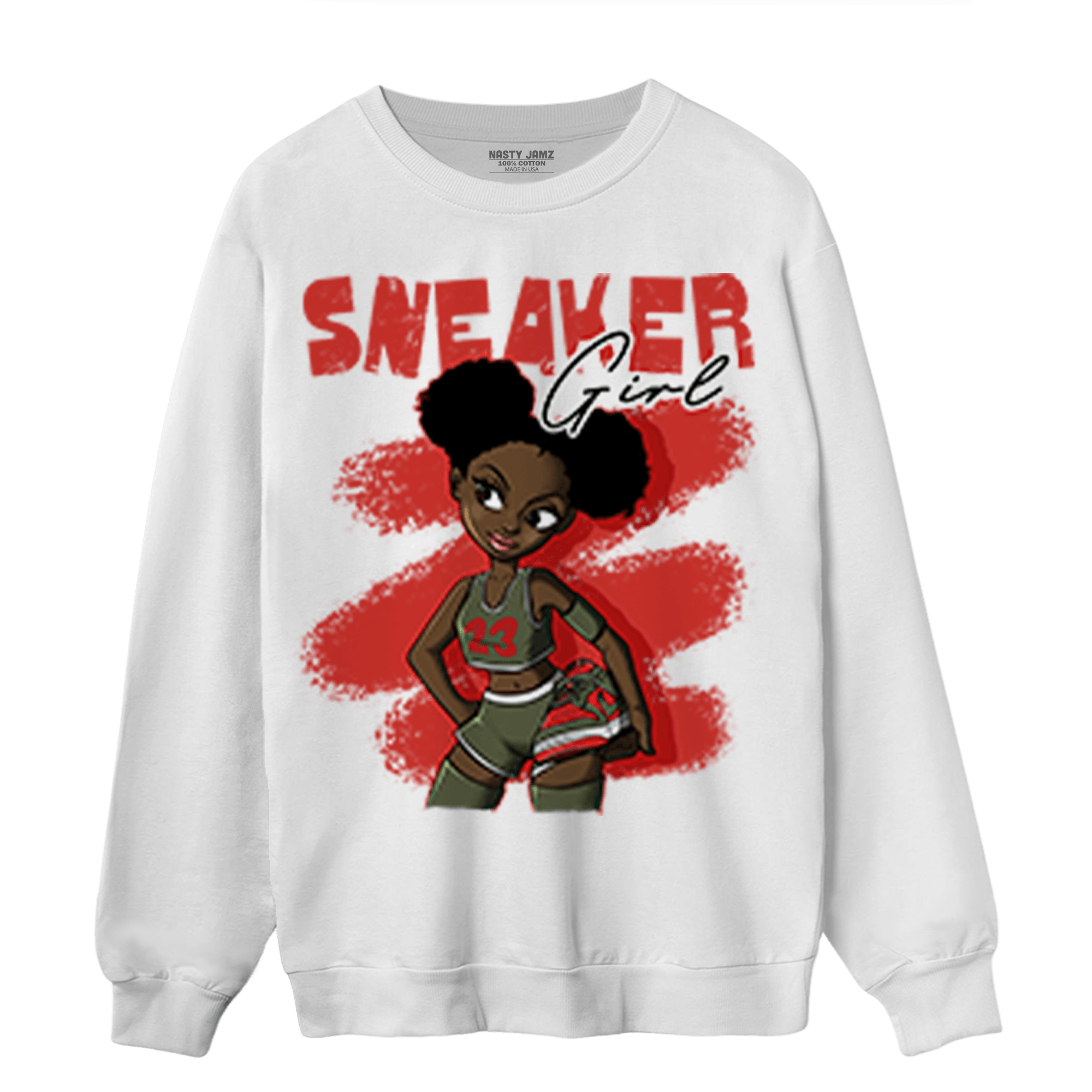 Dunk Low Mystic Red Sweatshirt Match Black Sneaker Girl - NastyJamz