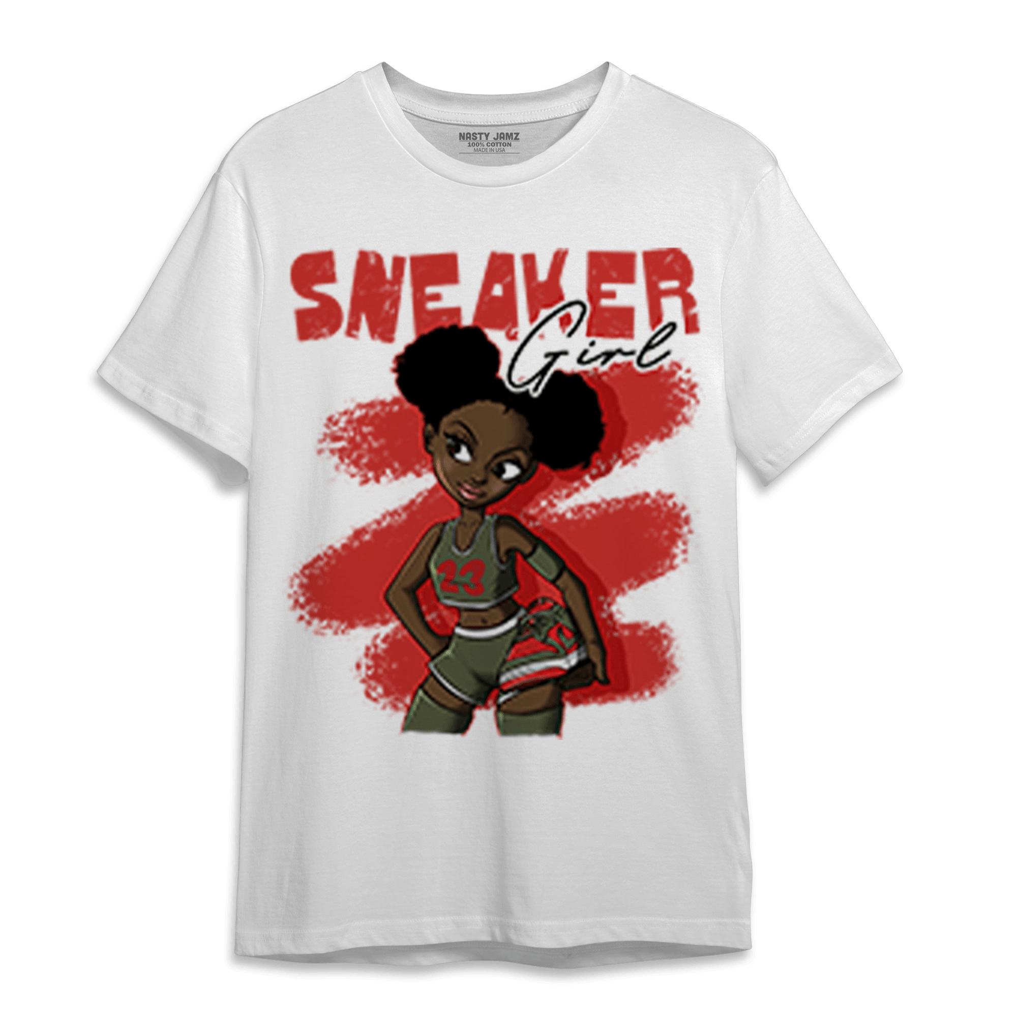 Dunk Low Mystic Red T Shirt Match Black Sneaker Girl - NastyJamz