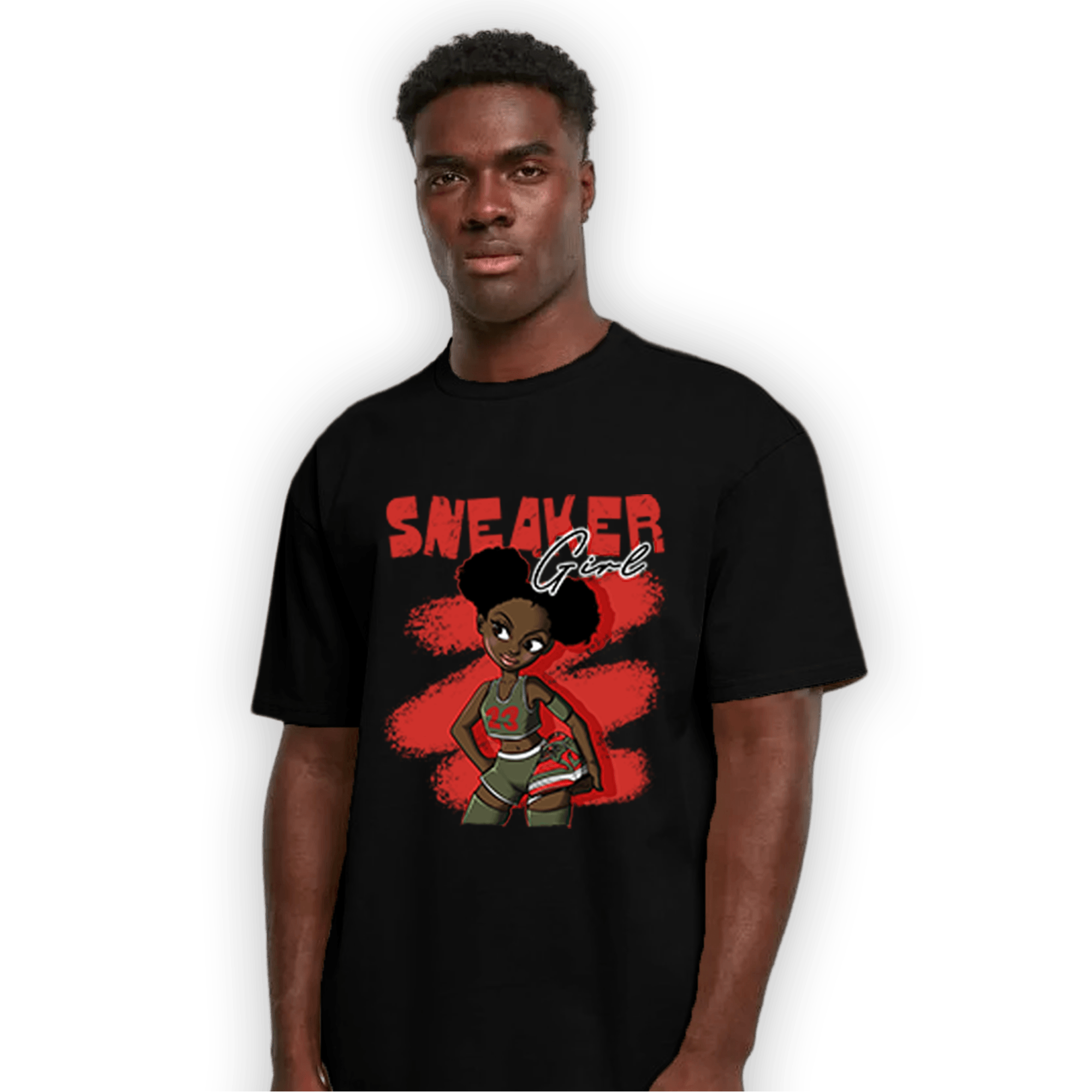 Dunk Low Mystic Red T Shirt Match Black Sneaker Girl - NastyJamz