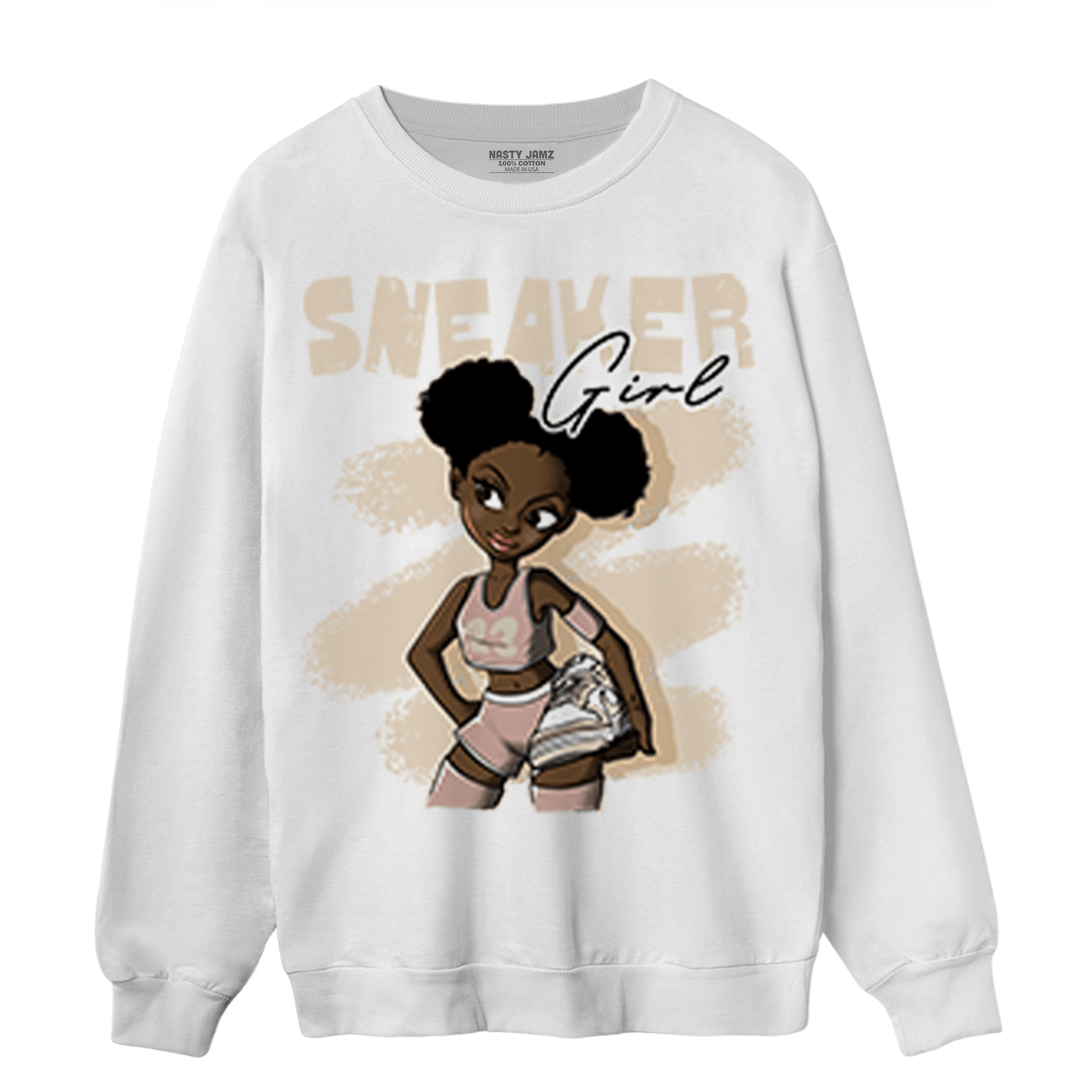 Dunk Low Twist Sanddrift Sweatshirt Match Black Sneaker Girl - NastyJamz