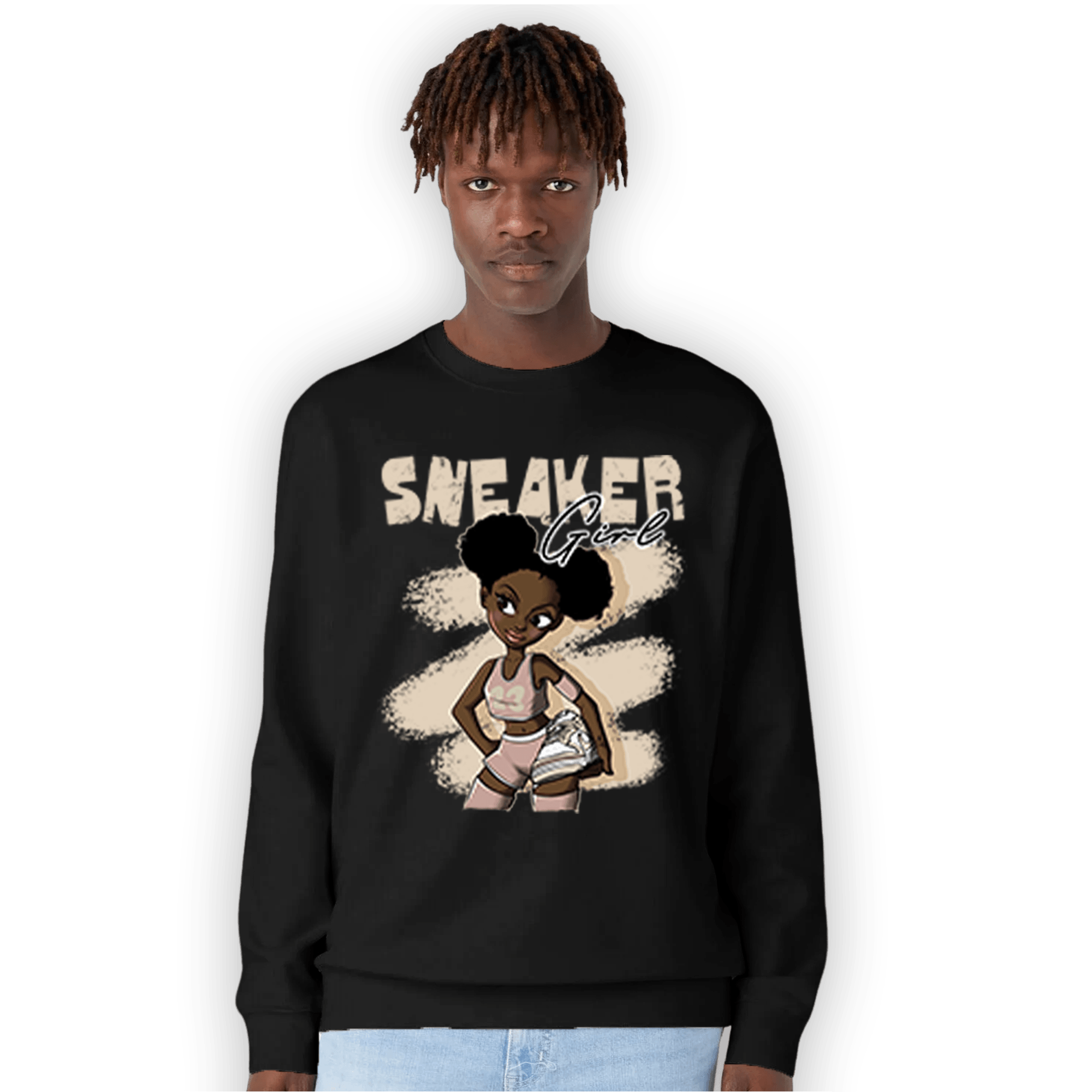 Dunk Low Twist Sanddrift Sweatshirt Match Black Sneaker Girl - NastyJamz