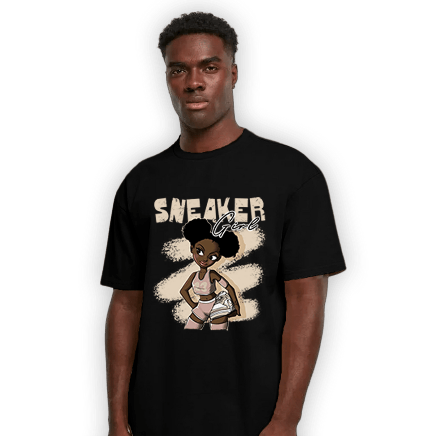 Dunk Low Twist Sanddrift T Shirt Match Black Sneaker Girl - NastyJamz