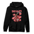 Dunk Low WMNS Valentine Day Hoodie Match Black Sneaker Girl - NastyJamz