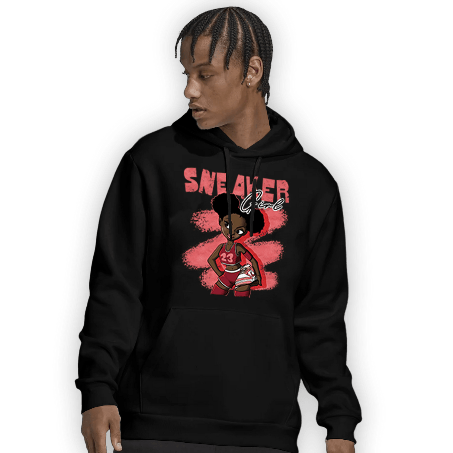 Dunk Low WMNS Valentine Day Hoodie Match Black Sneaker Girl - NastyJamz