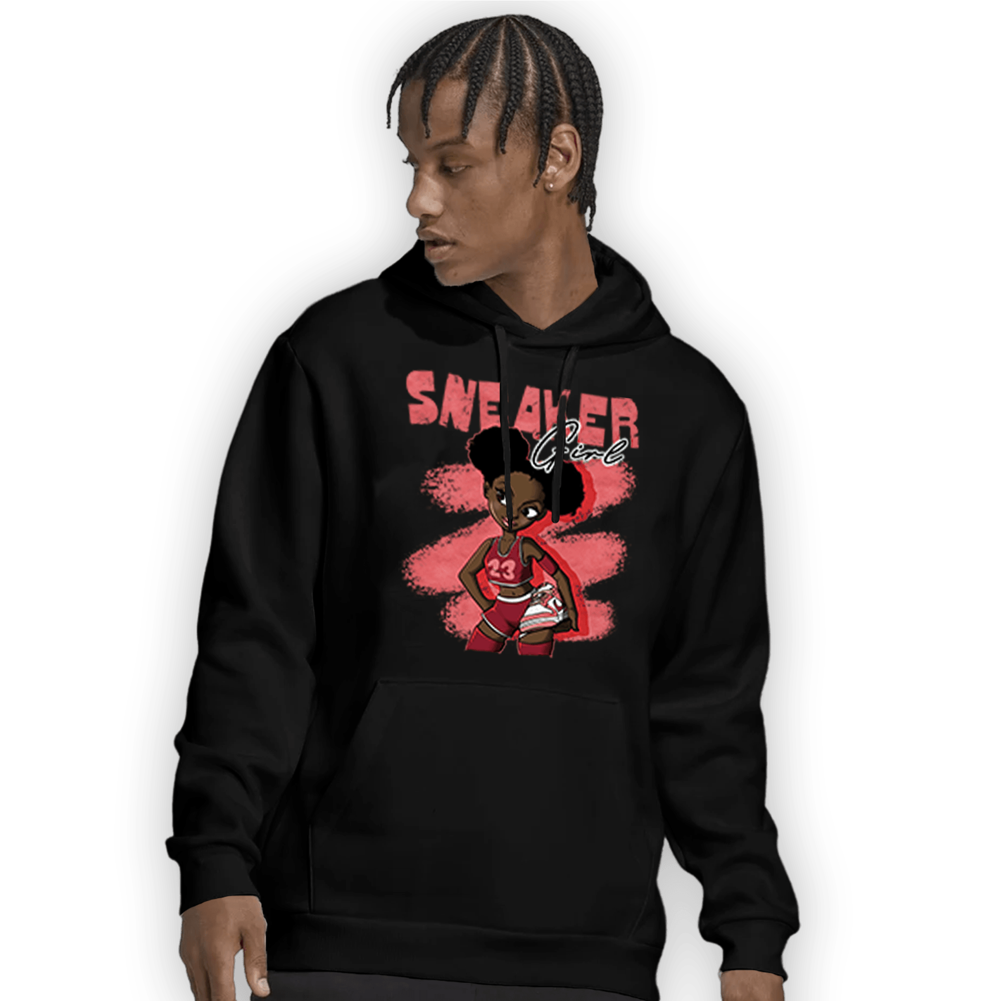 Dunk Low WMNS Valentine Day Hoodie Match Black Sneaker Girl - NastyJamz