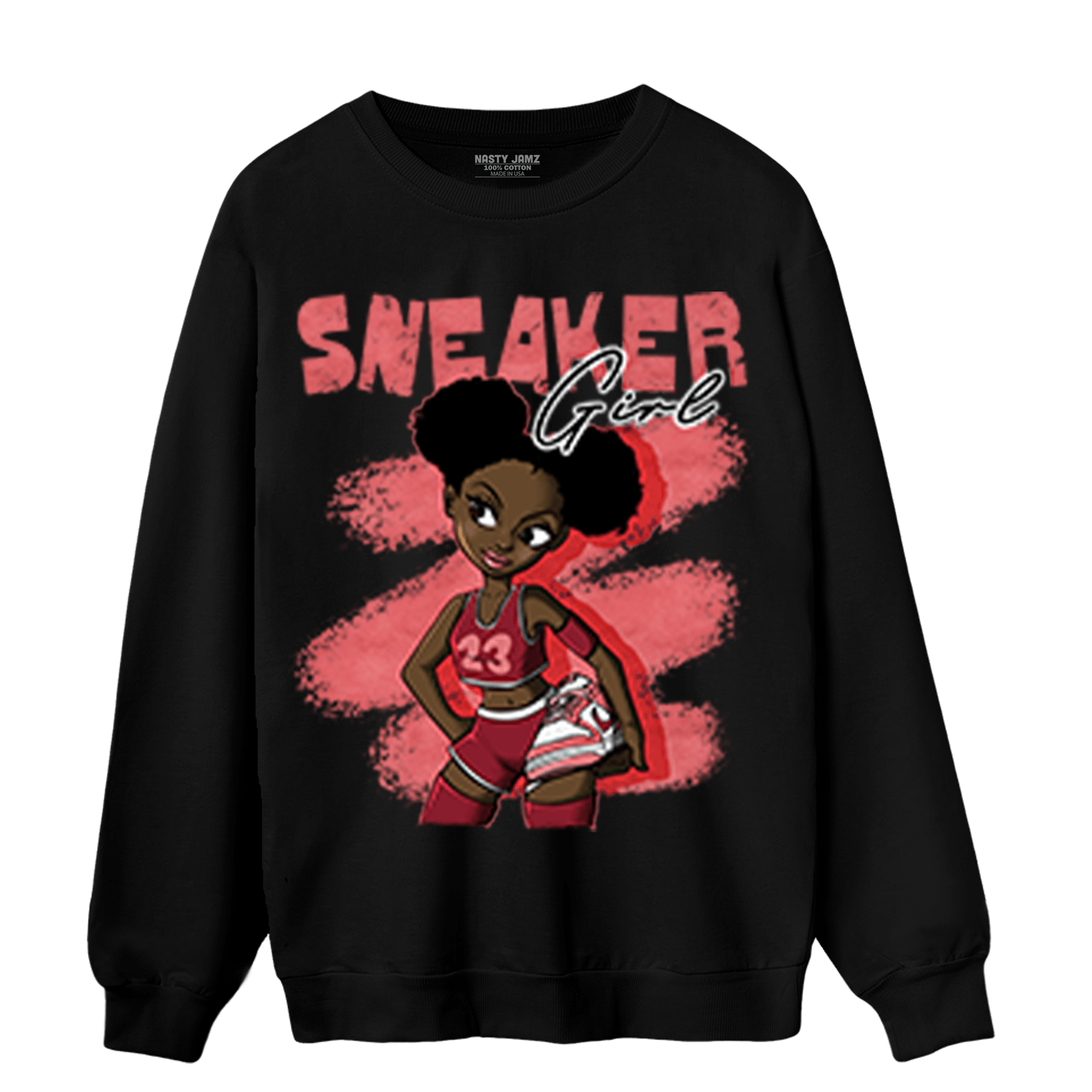 Dunk Low WMNS Valentine Day Sweatshirt Match Black Sneaker Girl - NastyJamz