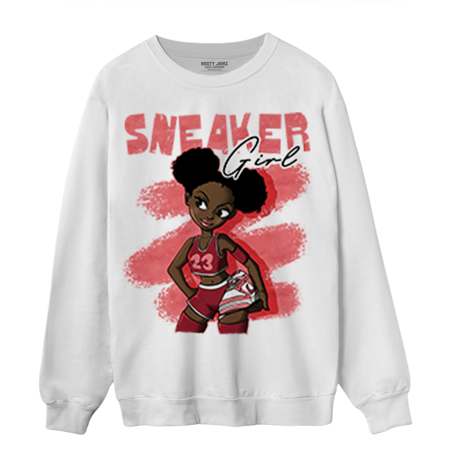 Dunk Low WMNS Valentine Day Sweatshirt Match Black Sneaker Girl - NastyJamz