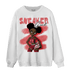 Dunk Low WMNS Valentine Day Sweatshirt Match Black Sneaker Girl - NastyJamz