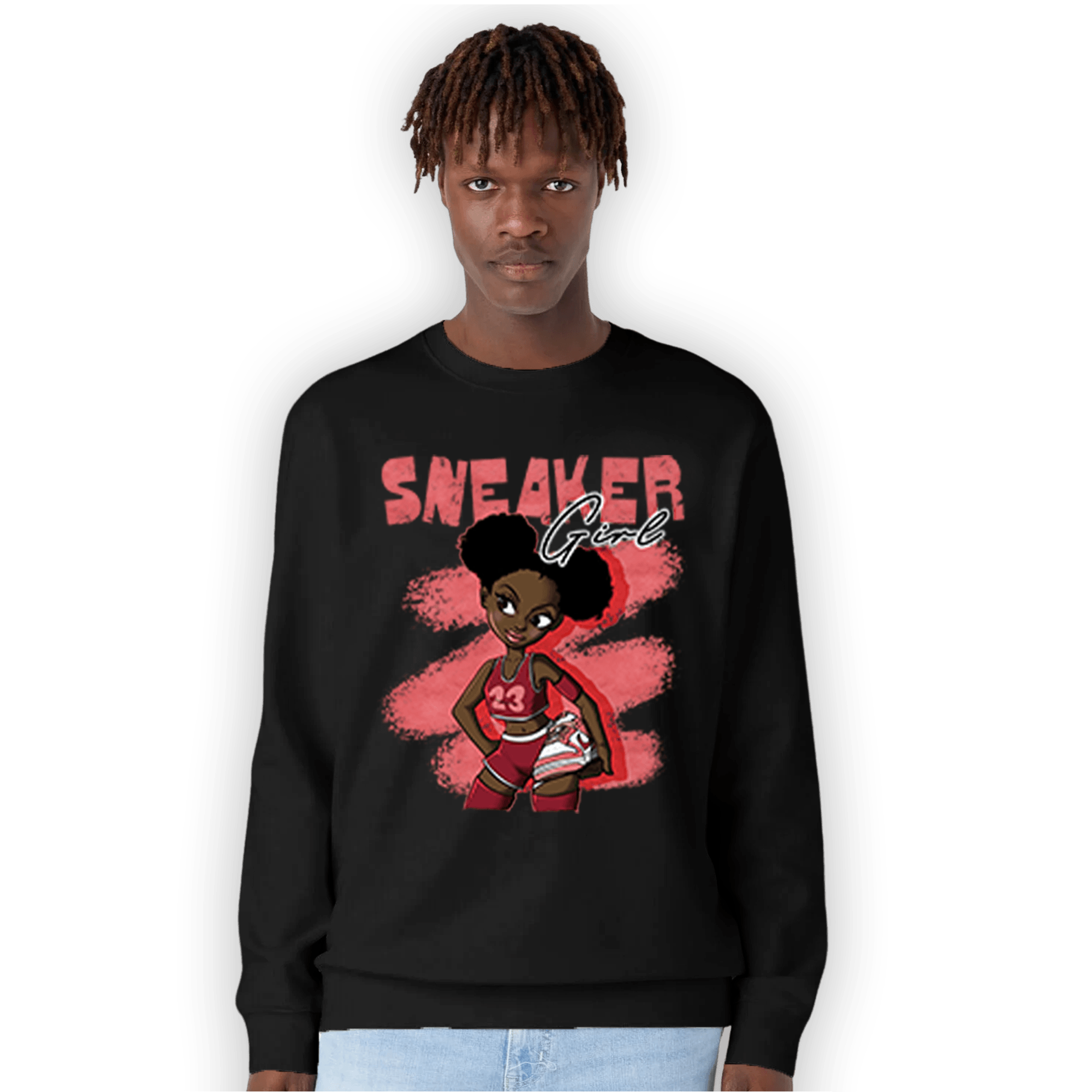 Dunk Low WMNS Valentine Day Sweatshirt Match Black Sneaker Girl - NastyJamz