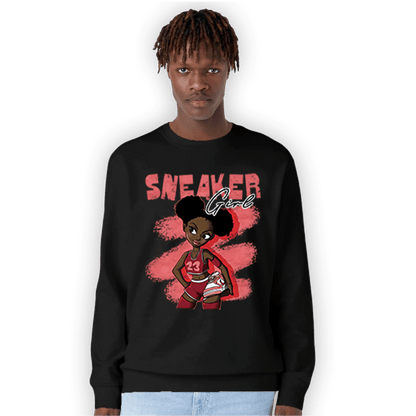 Dunk Low WMNS Valentine Day Sweatshirt Match Black Sneaker Girl - NastyJamz