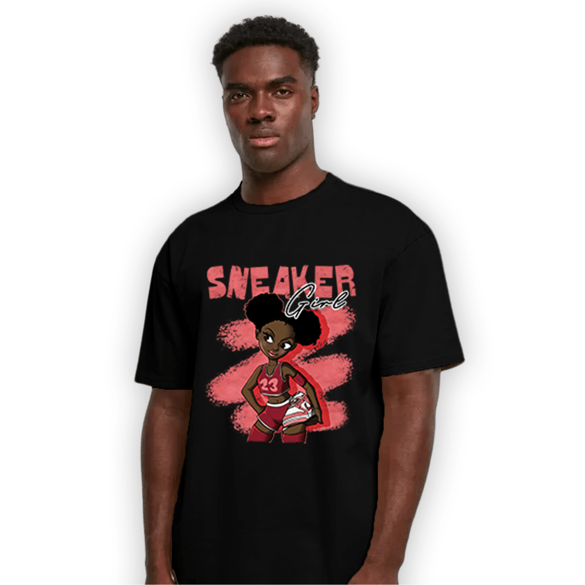 Dunk Low WMNS Valentine Day T Shirt Match Black Sneaker Girl - NastyJamz