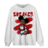 Cherry 11s Sweatshirt Match Black Sneaker Girl - NastyJamz