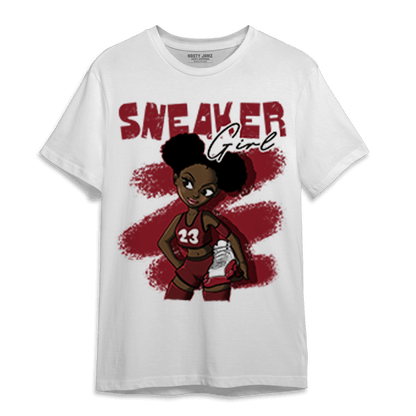 Cherry 12s T Shirt Match Black Sneaker Girl - NastyJamz